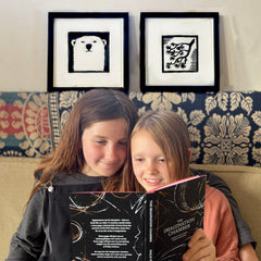His Dark Materials, The Consul and the Bear print, signed by Philip Pullman