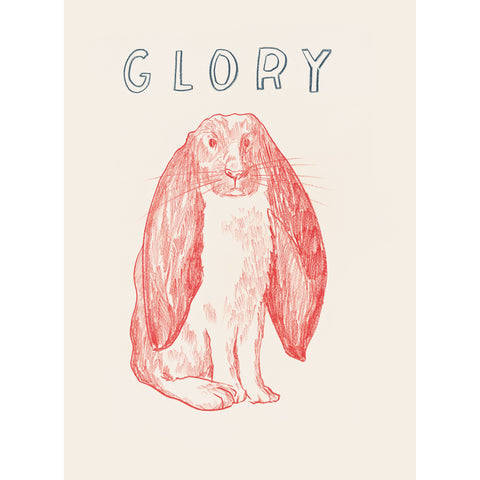"Glory" Silkscreen by Dave Eggers