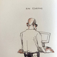 Meanwhile at the San Francisco Public Library by Wendy MacNaughton