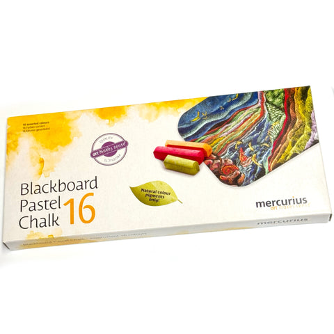 Ultra vibrant blackboard chalk