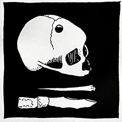 His Dark Materials, Trepanning print, open edition (unsigned) by Philip Pullman