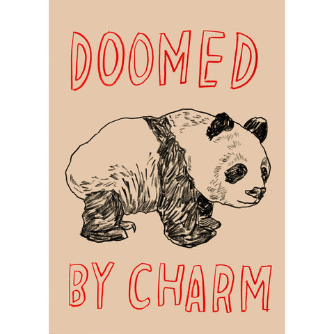 "Doomed By Charm" Silkscreen by Dave Eggers